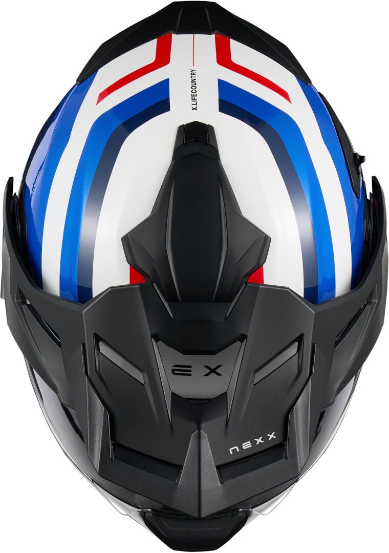 Nexx X. Lifecountry Westbound Casco blu/rosso S (55/56) Figura 2