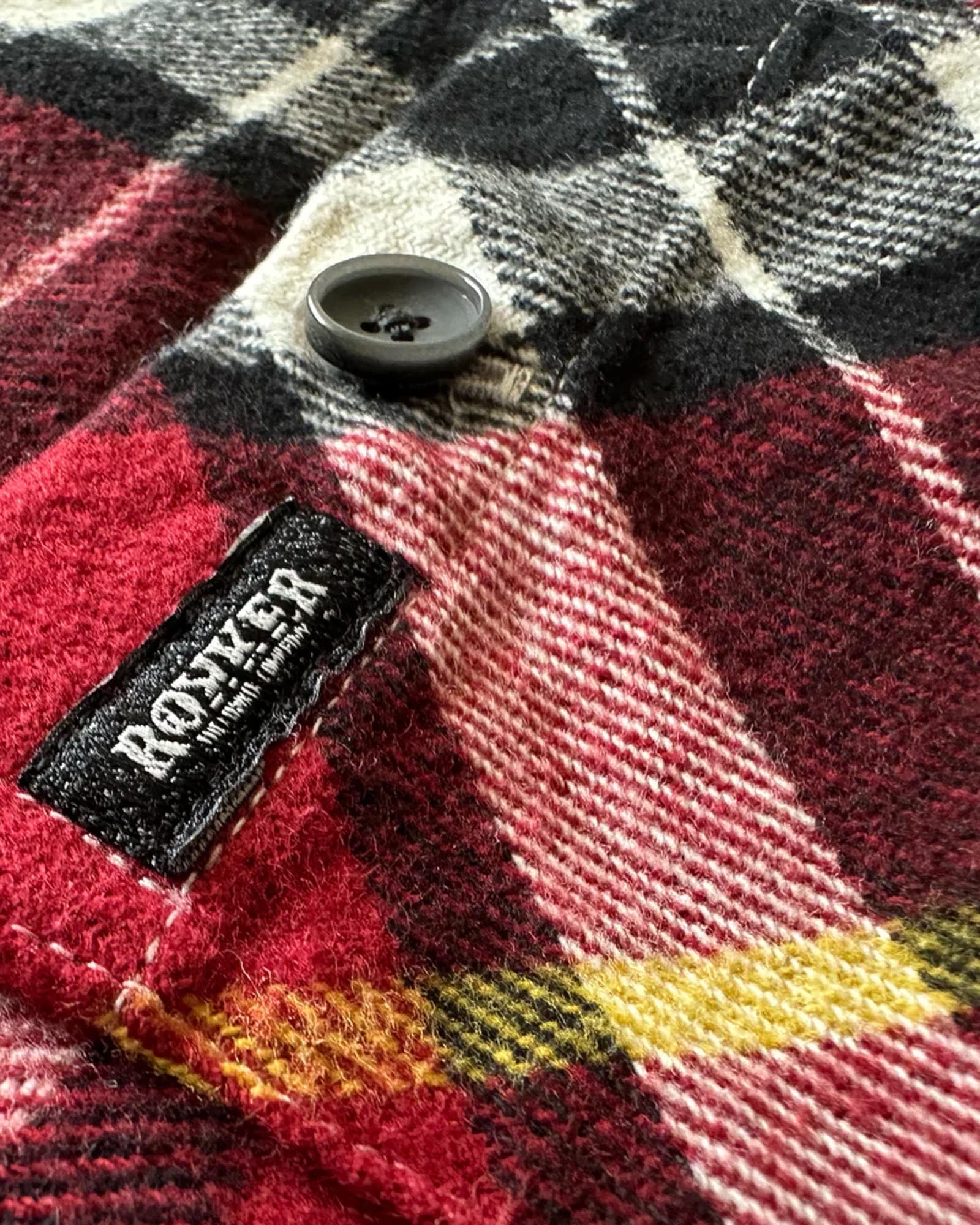 Rokker Portland Flanel Shirt S Figuur 4