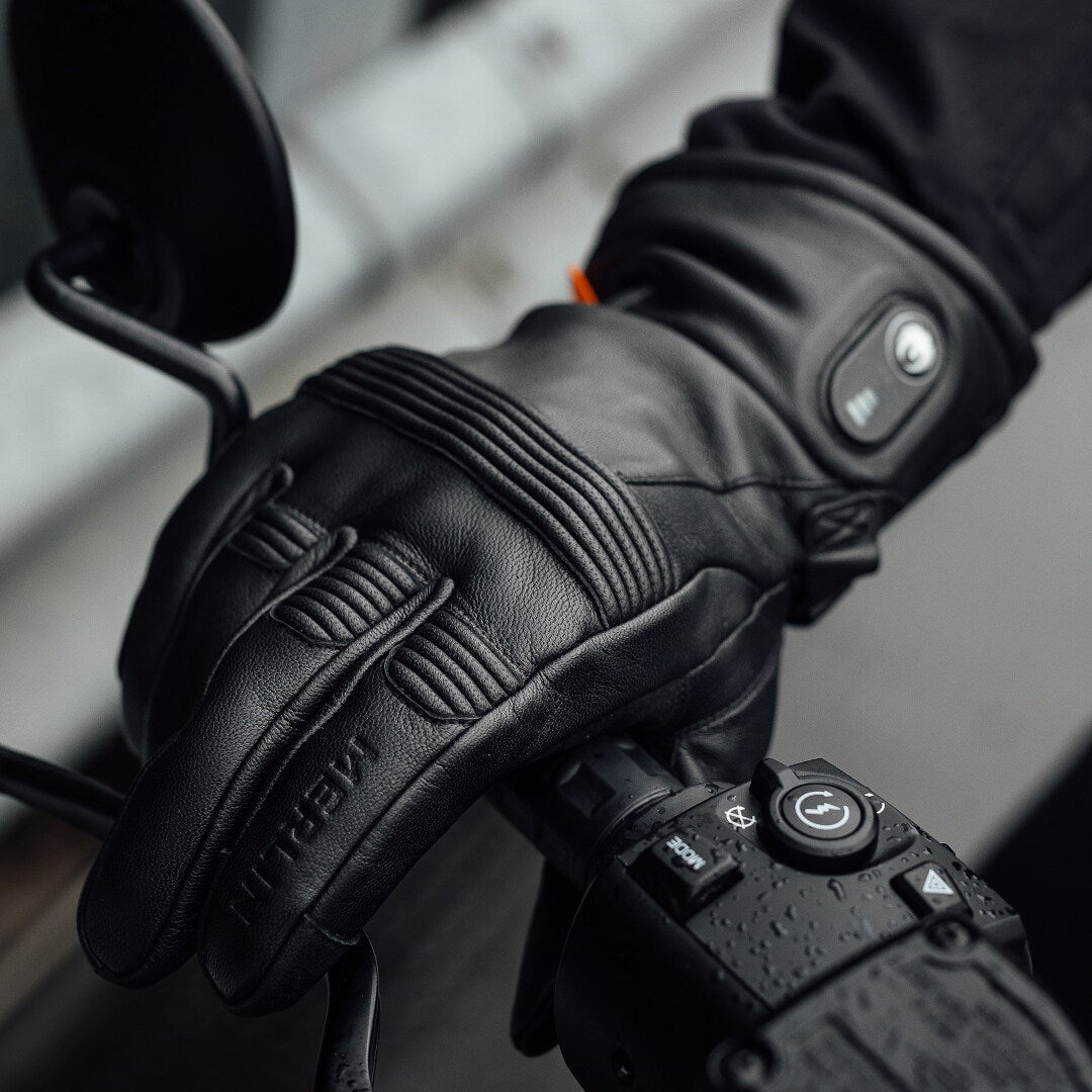 Merlin Minworth II D3O Gants de moto imperméables chauffés noir 4XL Figure 2