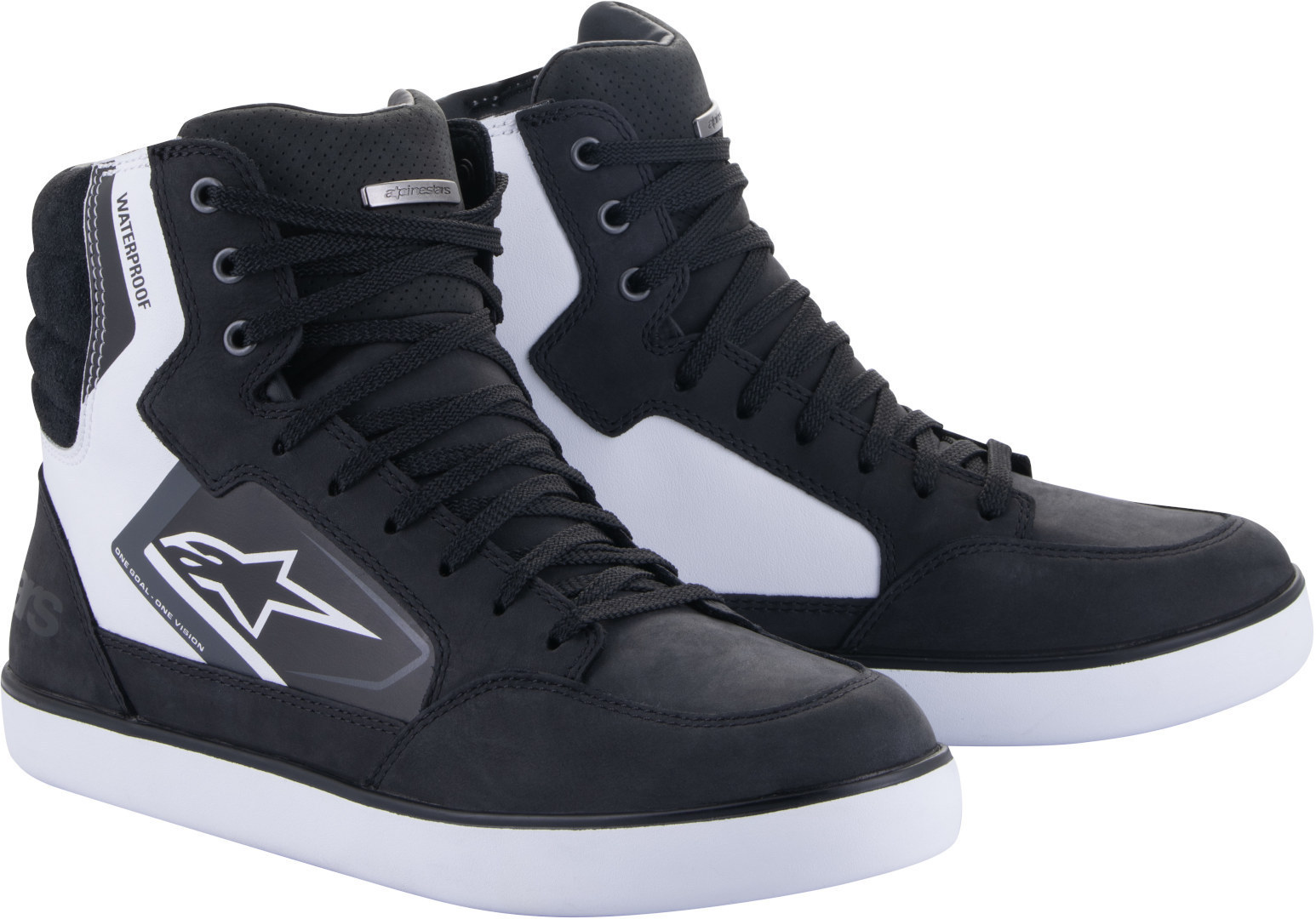 Alpinestars J-6 Vattentäta skor svart/vitt/grått 10 (43) Figur 1