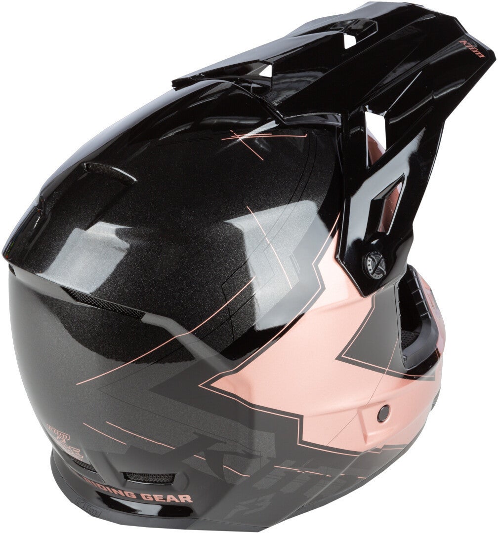 Klim F3 Verge Motocross Helmet black/pink XXXL (64/65) Figure 5