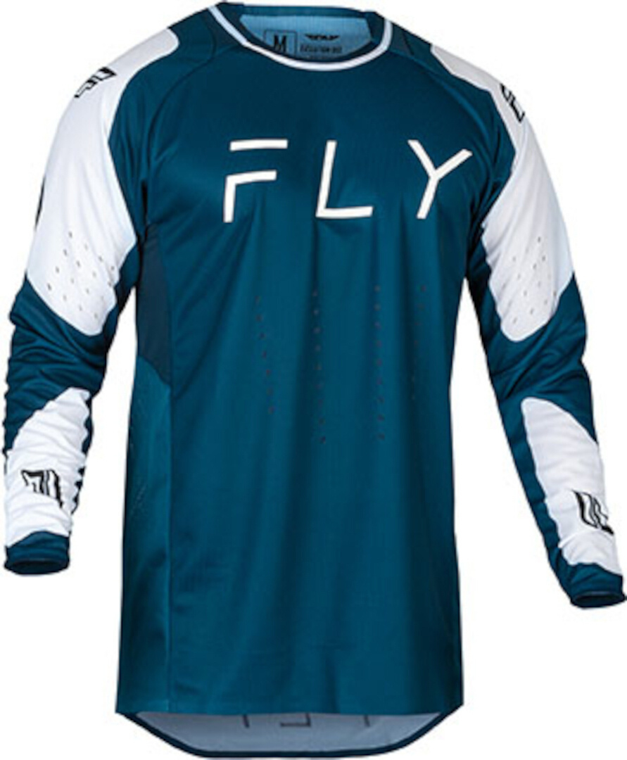 Fly Racing Evolution 2024 越野摩托車球衣 藍白 XL 圖1