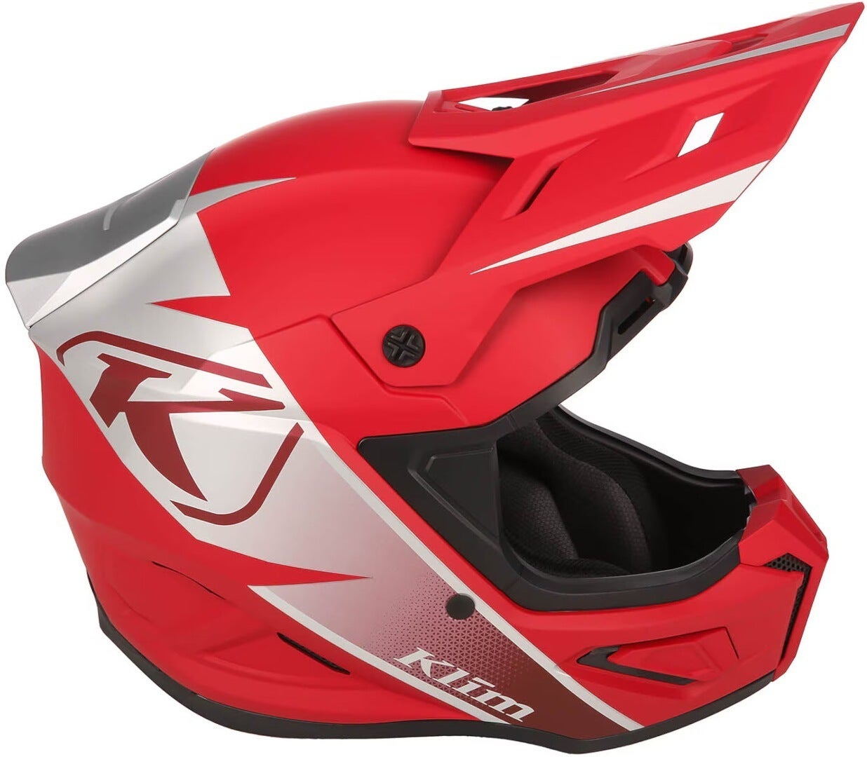 Klim T1 Freeride Snescooter hjelm rød mat/grå mat XL (60/61) Figur 6