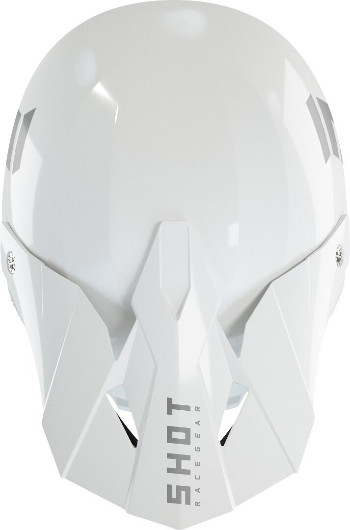 Shot Furious Solid 2.0 Motocross hjelm hvit M (57/58) Figur 3