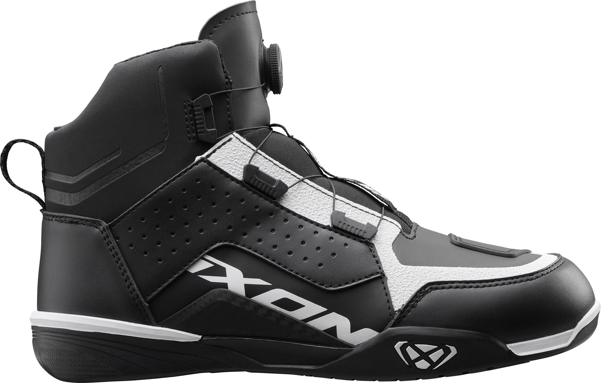 Ixon Vyper WP Chaussures de moto imperméables Noir/Blanc 42 Figure 1