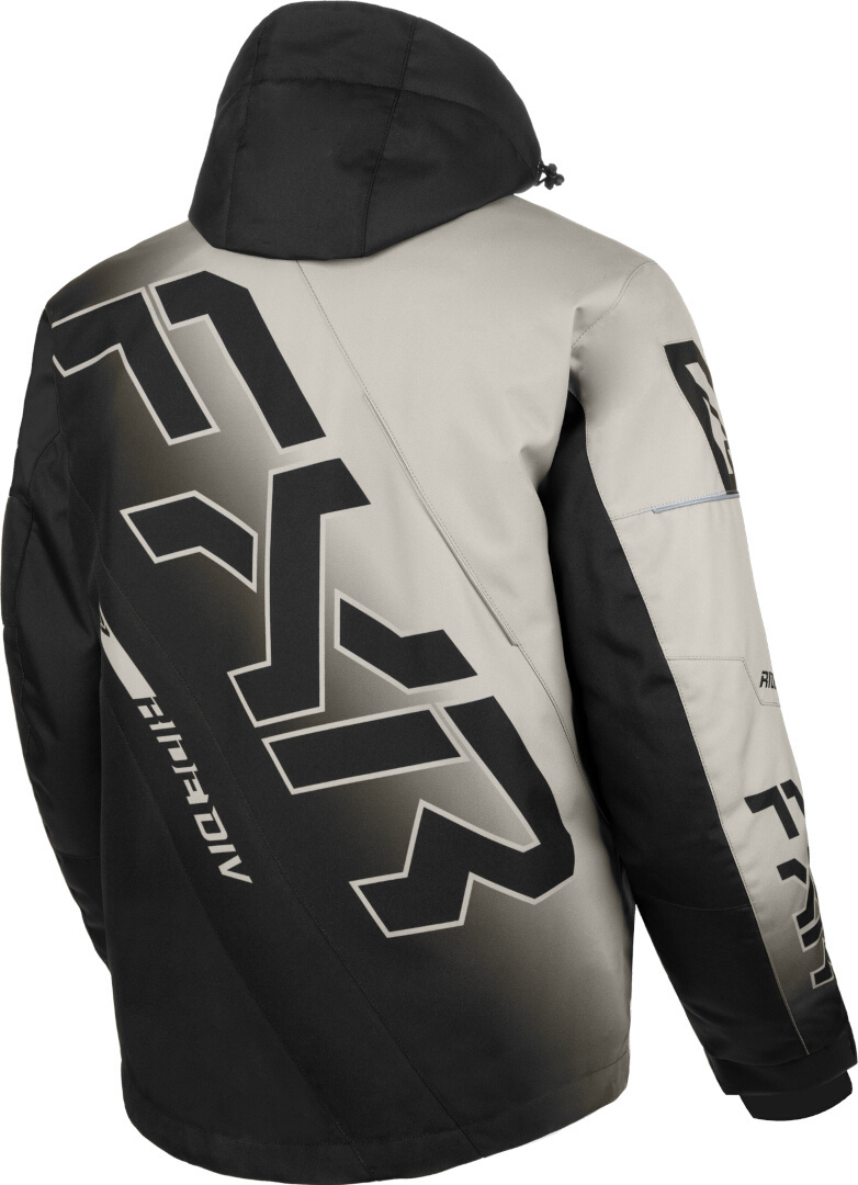 FXR CX 2025 Snowmobile Jacket black/light grey M Figure 2