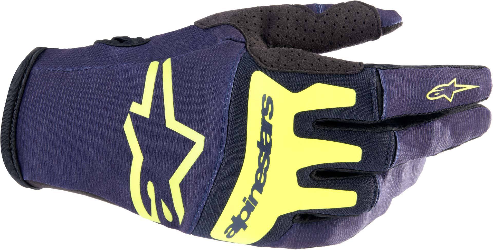 Alpinestars Techstar Motocross Handsker gul M Figur 1
