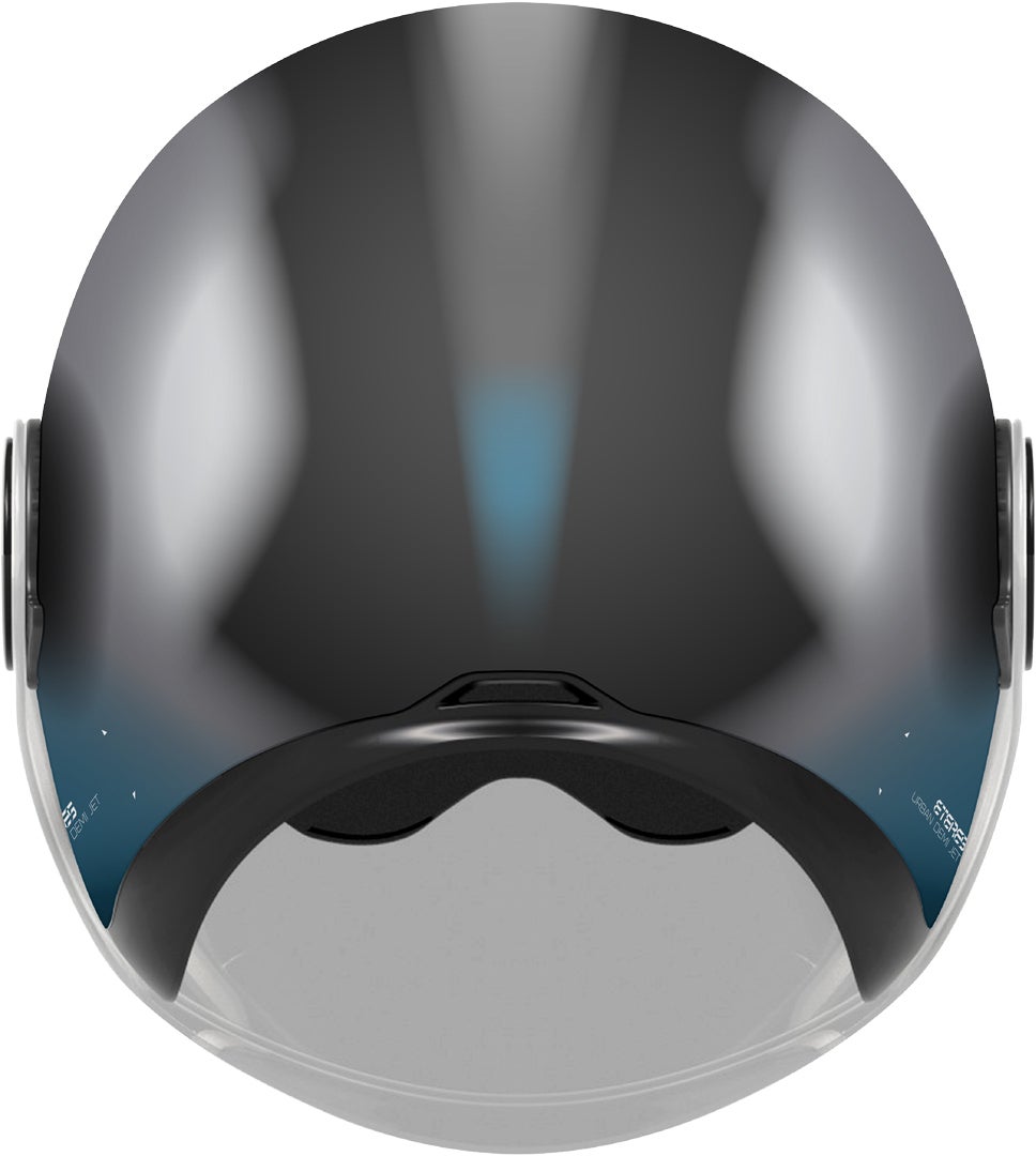 AGV Eteres Levanto Jethelm schwarz/silber L (59/60) Abbildung 3