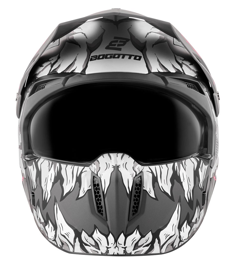 Bogotto Radic Skulash Casco gris/negro XL Figura 10