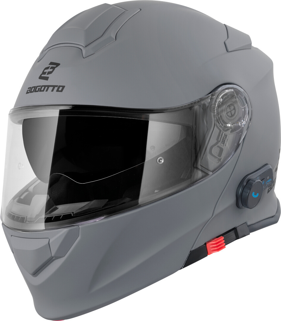 Bogotto H271 BT Bluetooth Casco Grigio opaco M Figura 3
