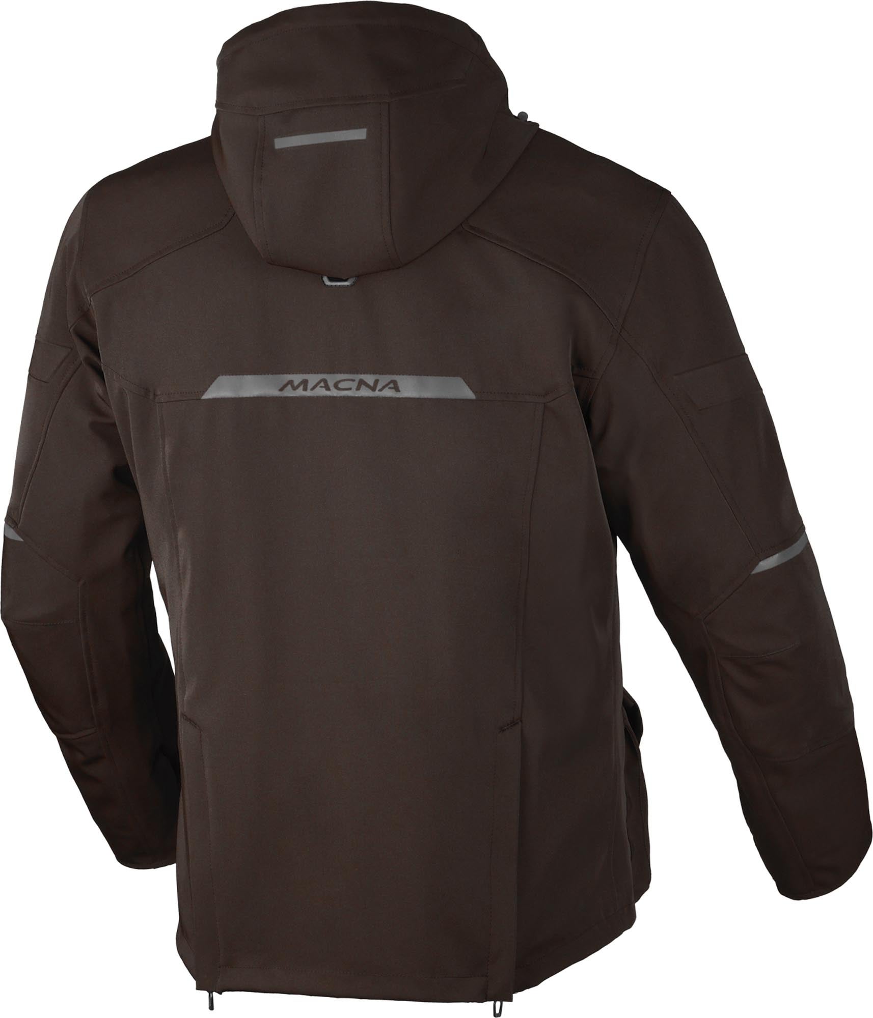 Macna Mondo 2.0 waterproof Motorcycle Textile Jacket dark brown S Figure 2