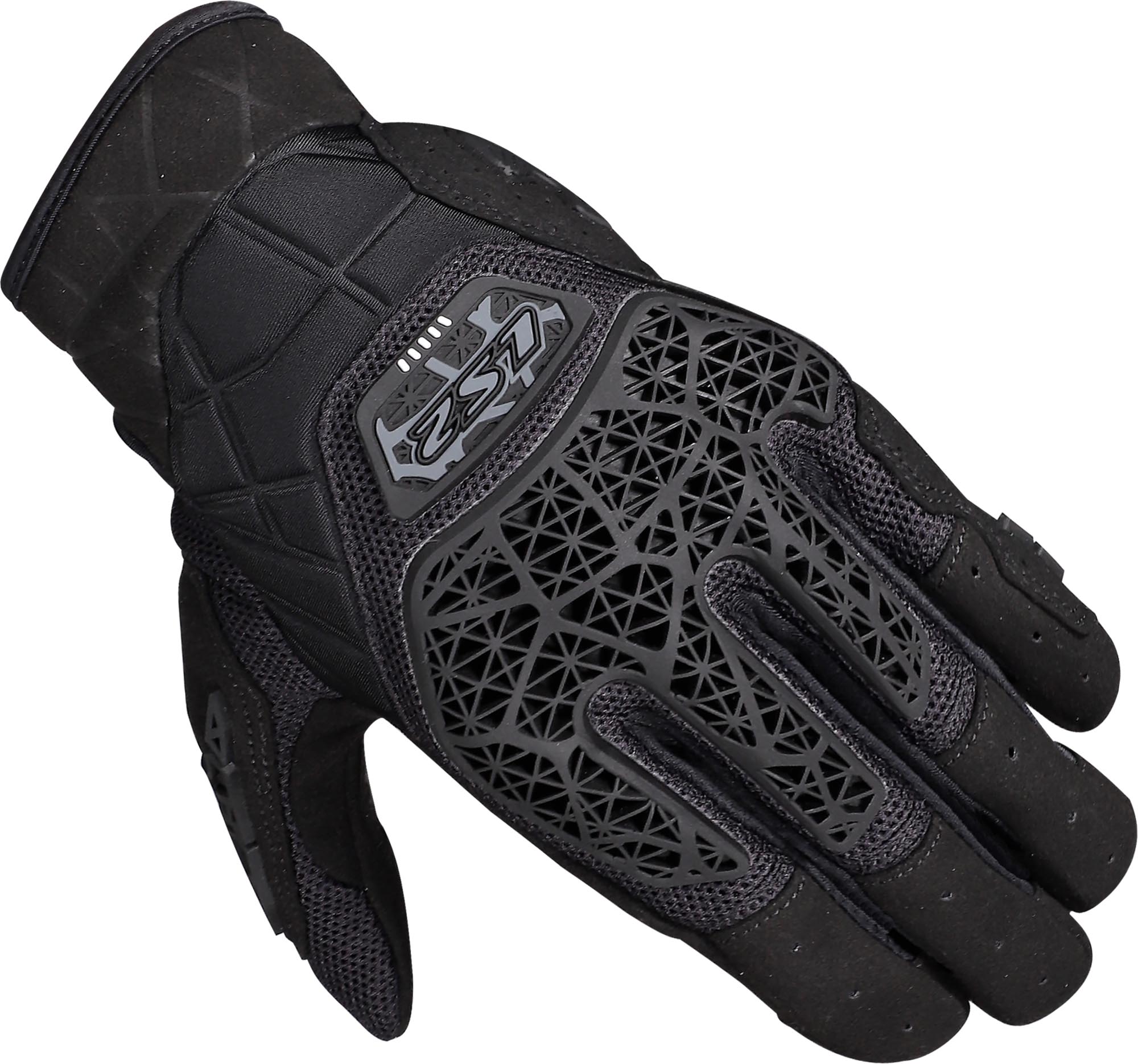 LS2 All Terrain II Motorcycle Gloves black M Figure 1