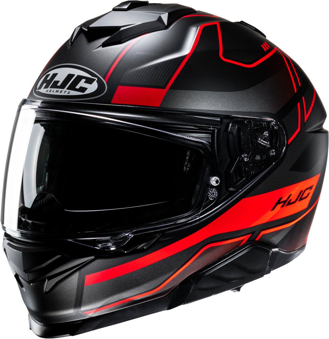 HJC i71 Iorix Helm schwarz/rot XXL (62/63) Abbildung 1