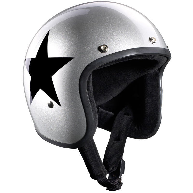 Bandit Jet Star Silver Casque Jet XXL (63/64) Figure 1