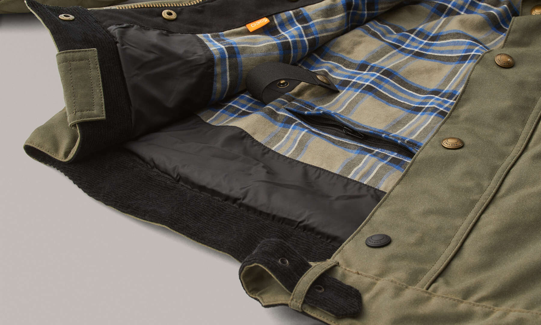 Belstaff Brooklands Motorycle Wax Jacket olive L Figure 4