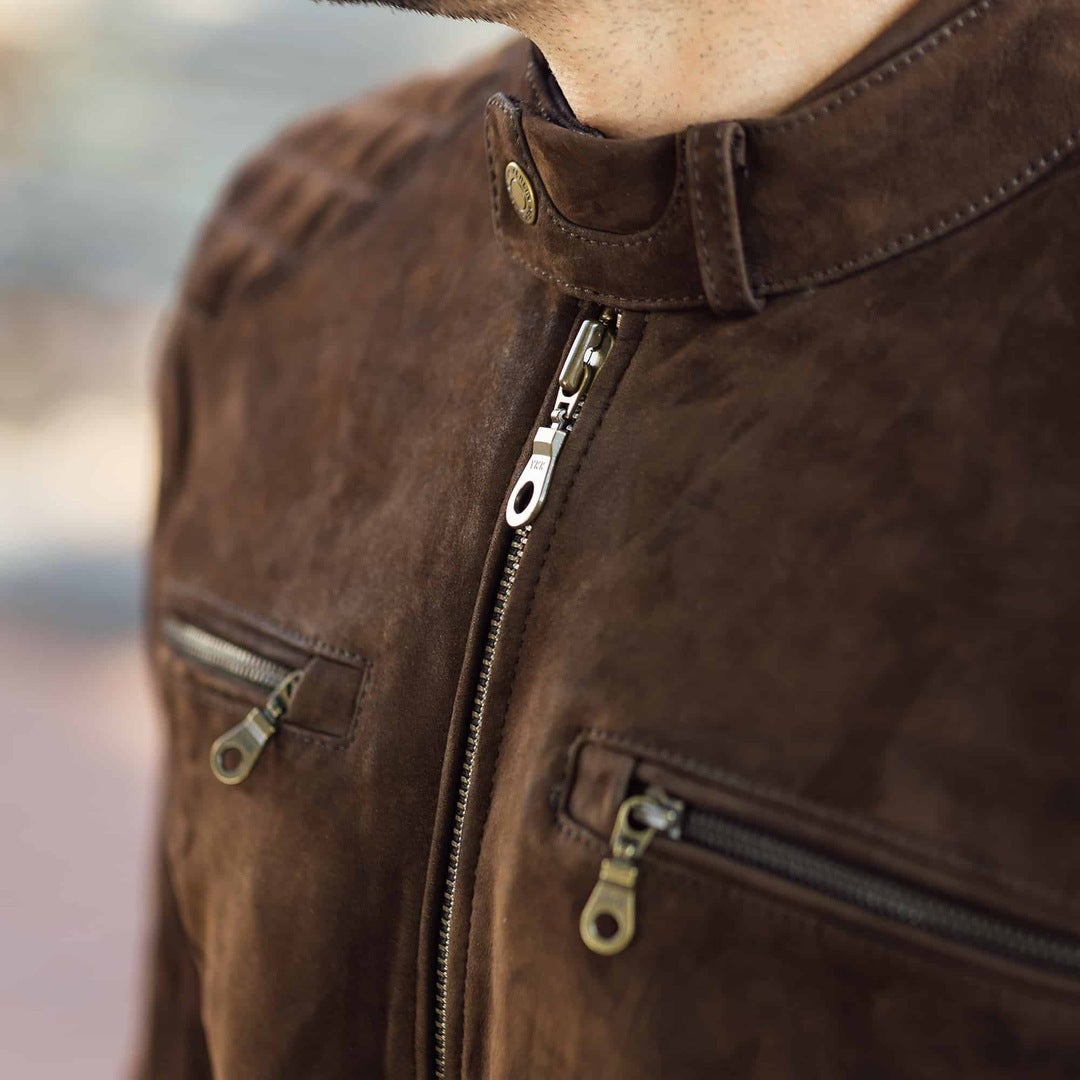 Merlin Torsten TFL D3O Motorcycle Leather Jacket brown XXL Figure 6