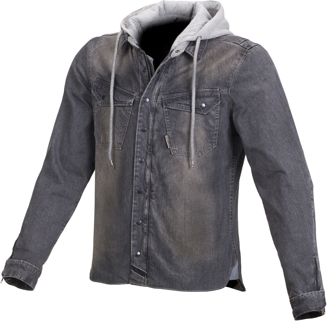 Macna Westcoast Motorcycle Textile Jacket grey L Figure 1