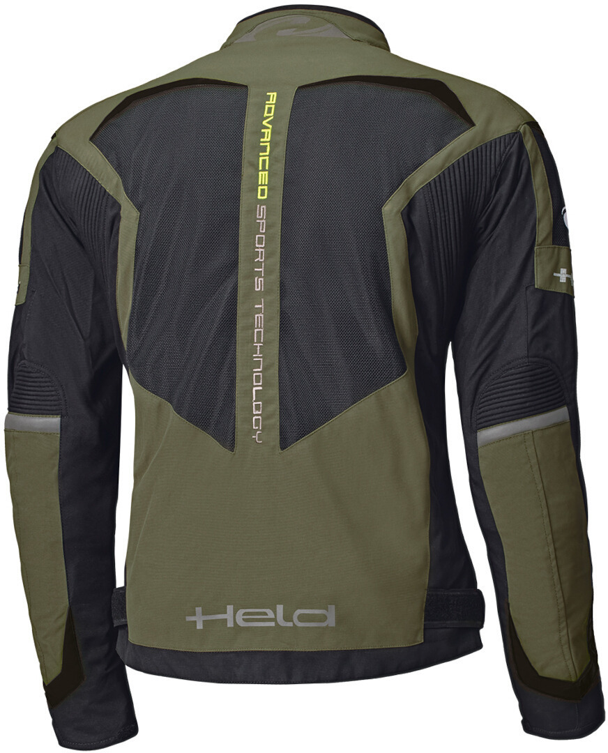 Held Sonic II Chaqueta textil de moto de malla Verde Militar XL Figura 2