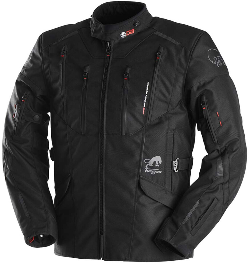 Furygan Brooks Motorcycle Textile Jacket black 4XL Figure 4