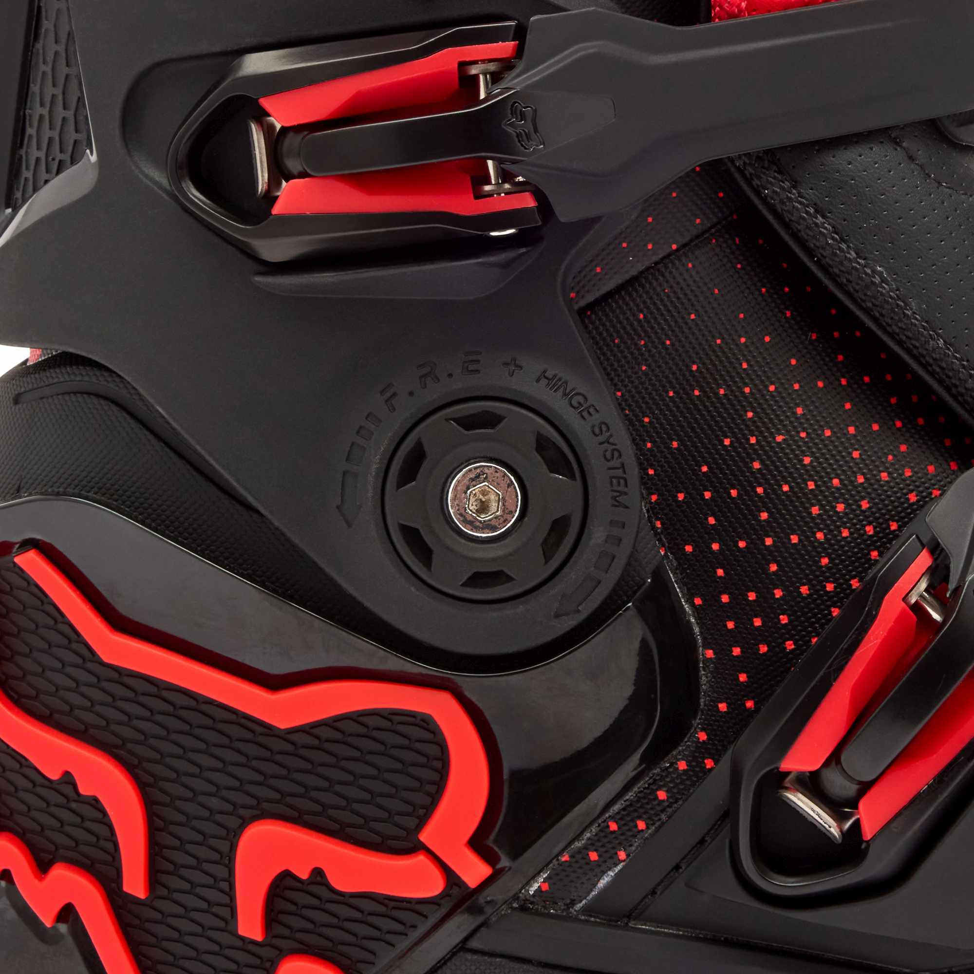 FOX Instinct Motocross Stiefel rot/schwarz 10,5 Abbildung 6