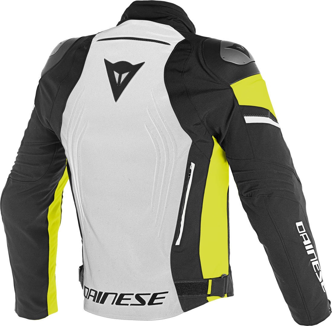 Dainese Racing 3 D-Dry Motorcycle Textile Jacket grey/yellow 48 Figure 2