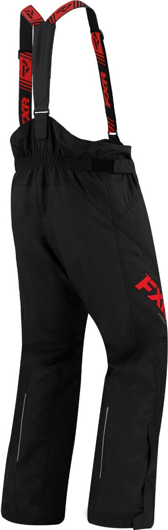 FXR Clutch FX 2023 Snowmobile Bib Pants black/red L Figure 2
