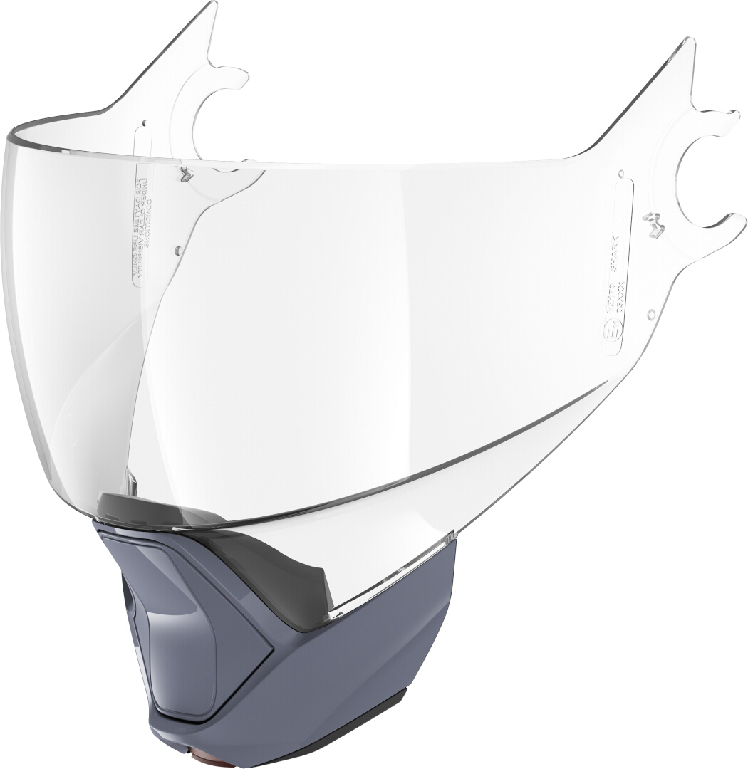 Shark Evojet Set de perdele Visor Chin Clar/Gri Figura 1
