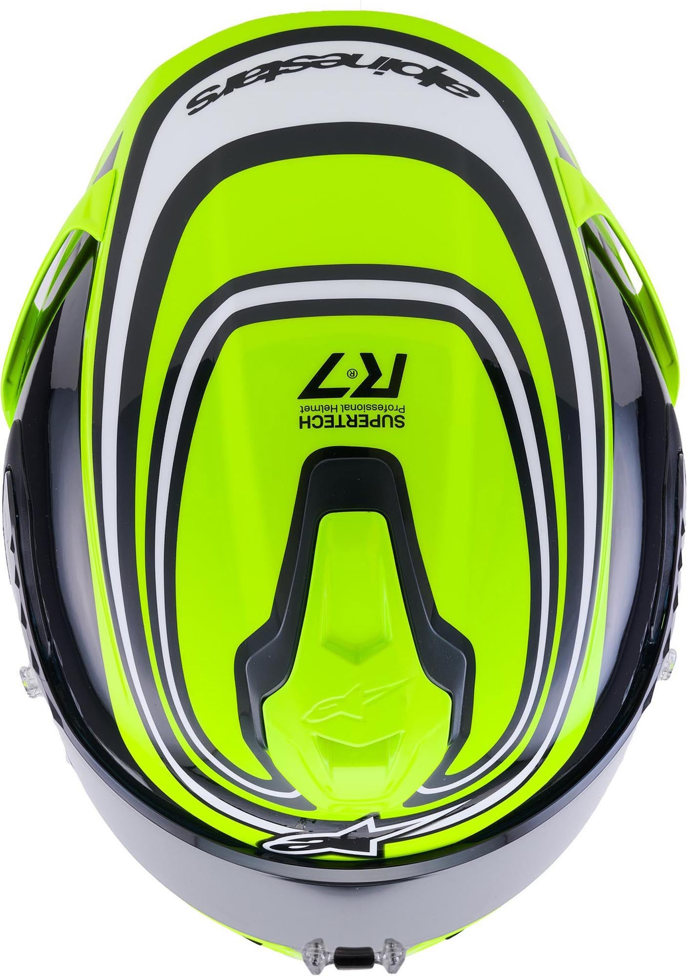 Alpinestars S-R7 Zeal Hełm żółty//biały M Rysunek 5