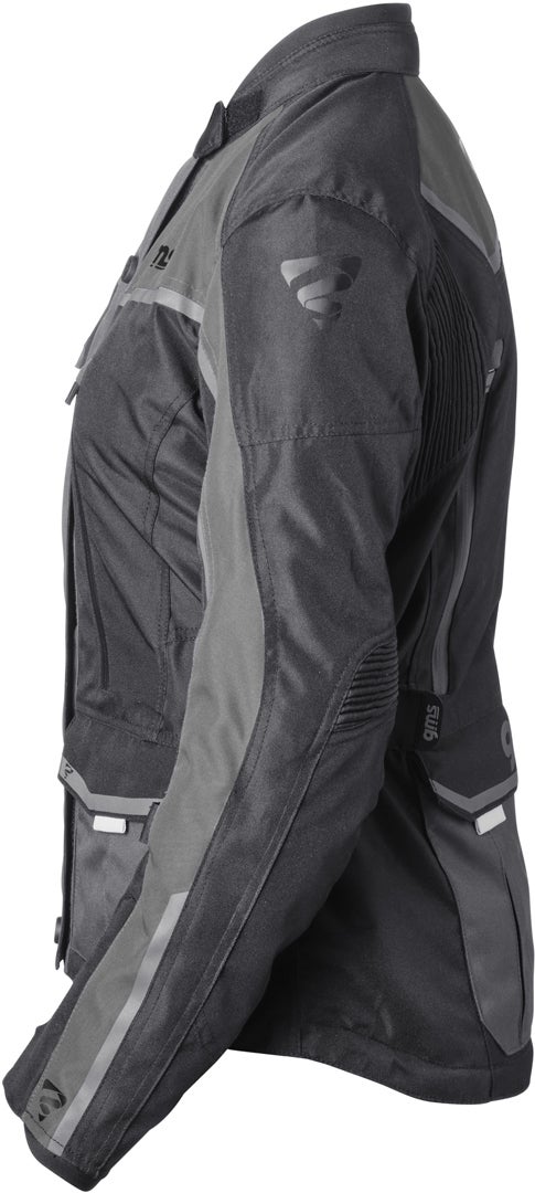GMS Twister Neo waterproof Ladies Motorcycle Textile Jacket black/grey 9XL Figure 2