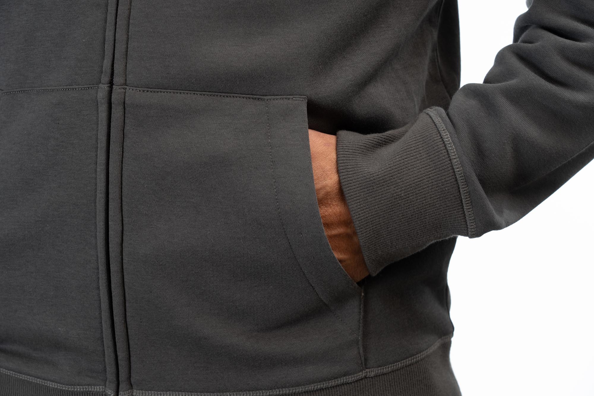 Klim Trailside Zip Hoodie grau L Abbildung 5