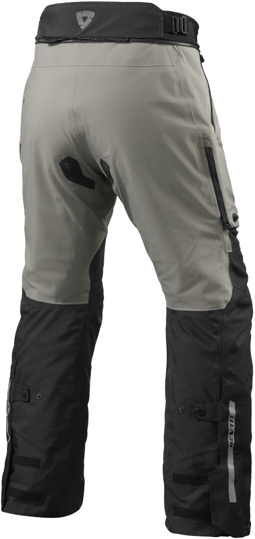 Revit Neptune 3 GTX pantaloni impermeabili pentru textile de motocicletă gri/negru Short XL Figura 2