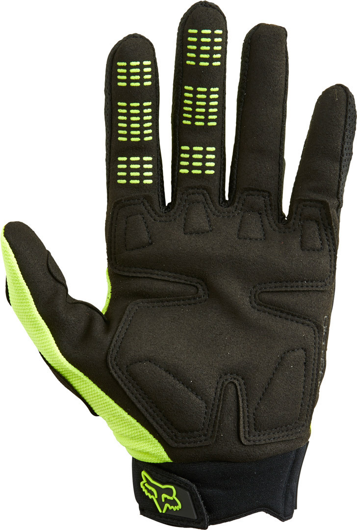 FOX Dirtpaw Motocross handsker grå/gul L Figur 2
