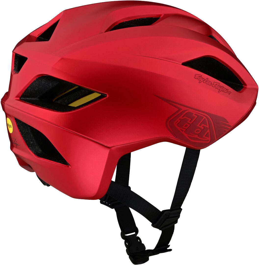 Troy Lee Designs Grail MIPS Badge Casco da bicicletta rosso XL-XXL (60/63) Figura 4