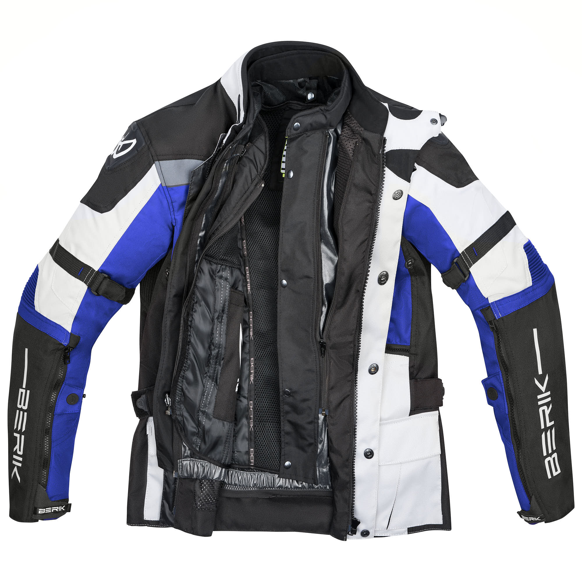 Side view of Berik Ferpho waterproof Motorcycle Textile Jacket