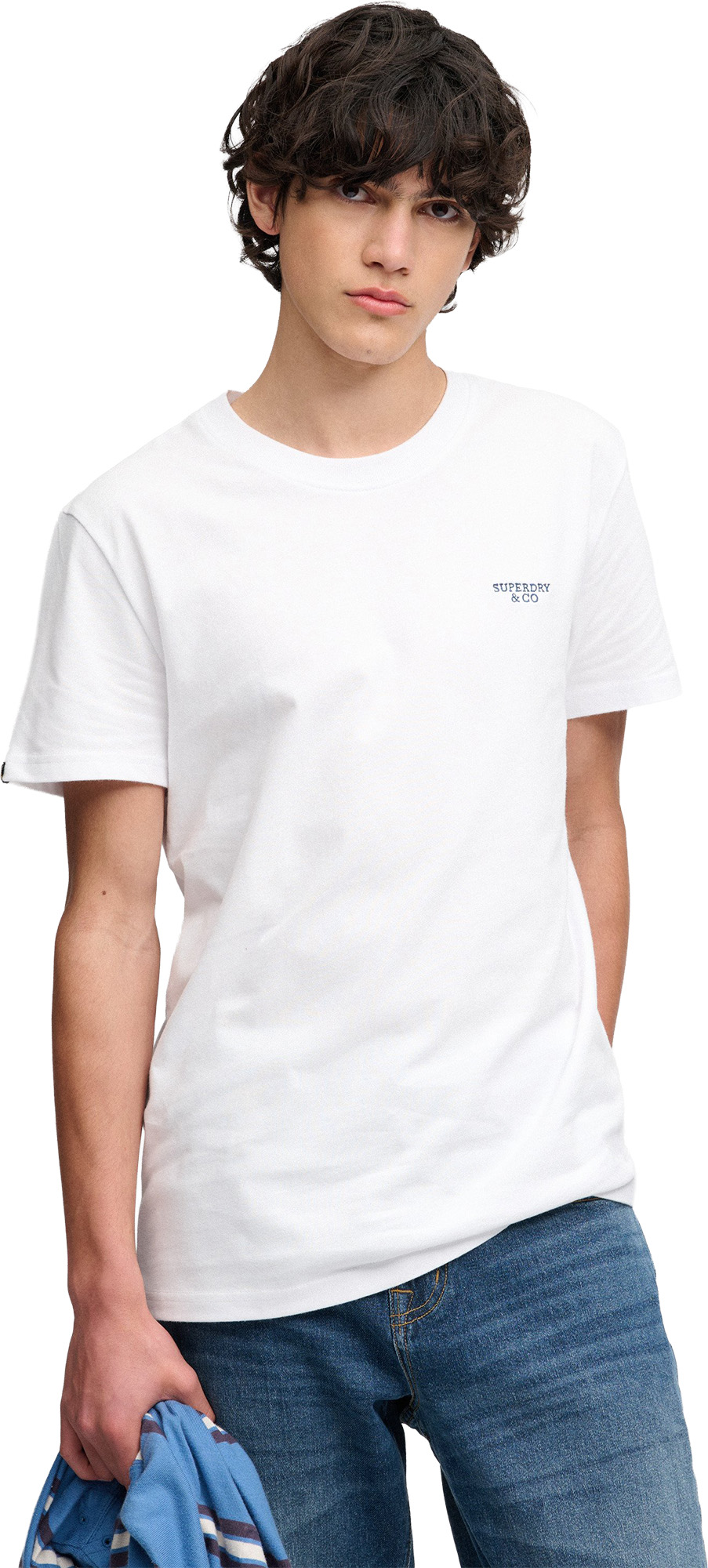 Superdry & Co Essential Logo T-shirt Wit 3XL Figuur 2