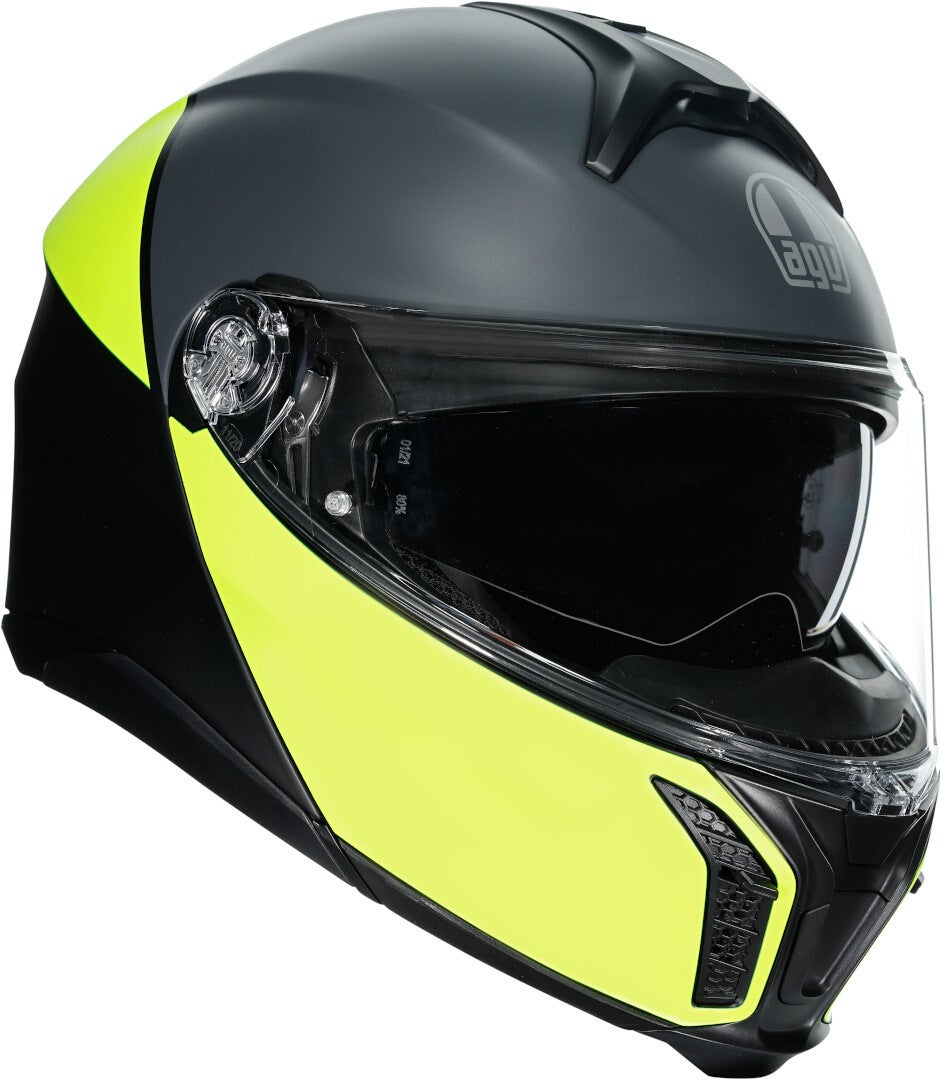 AGV Tourmodular Balance 헬멧 검정/회색/노란색 L (59/60) 그림 1
