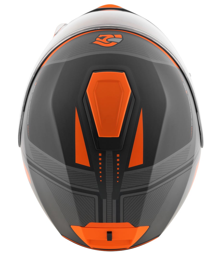 FC-Moto Novo Circuit Hjelm sort/orange M (57/58) Figur 6