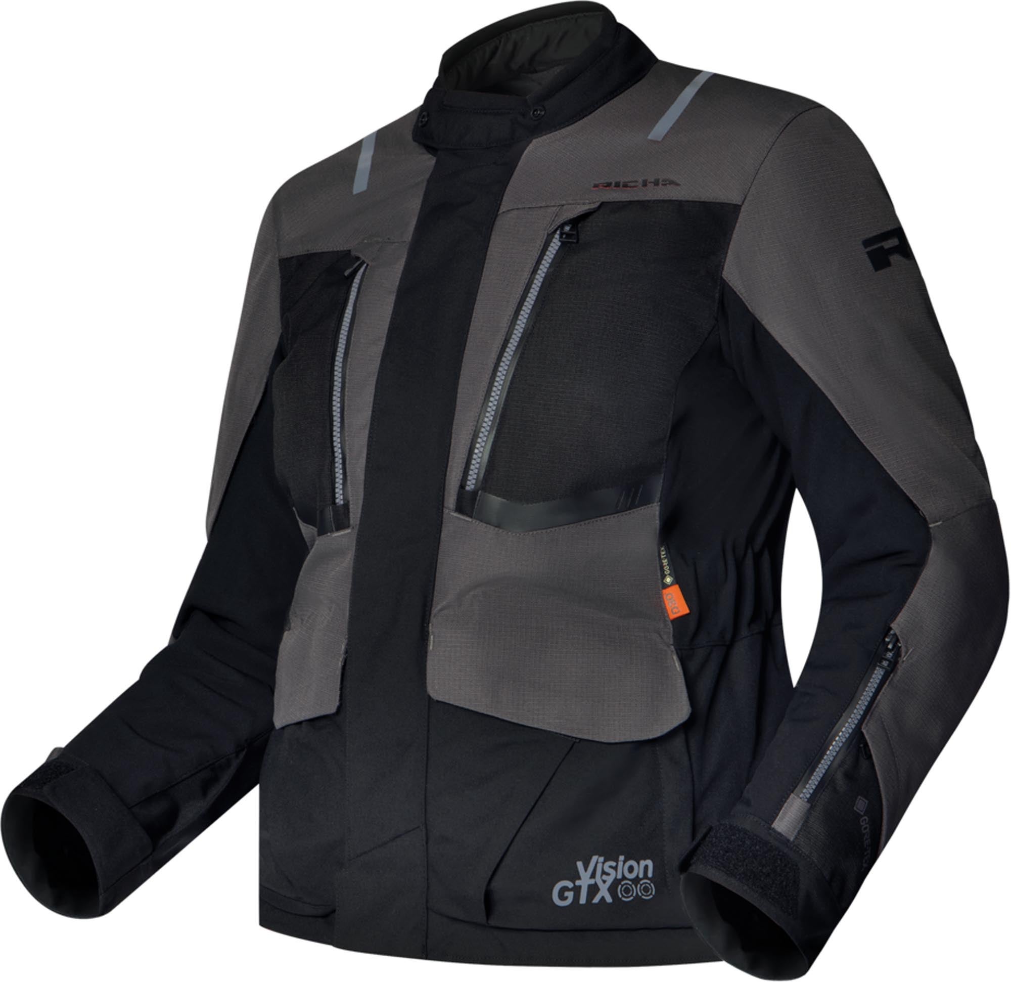 Richa Vision GTX Ladies Motorcycle Textile Jacket black 3XL Figure 1