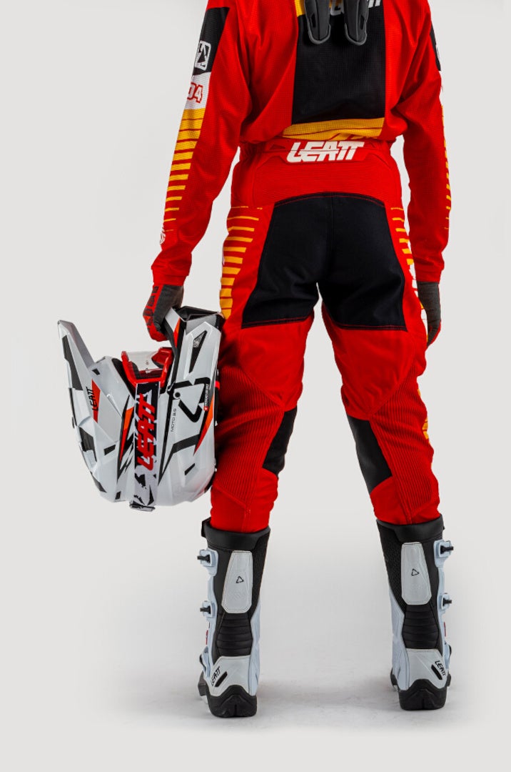 Leatt 3.5 Ride Kit Stripes Mini/Junior Conjunto de camisa e calça de motocross L Figura 6