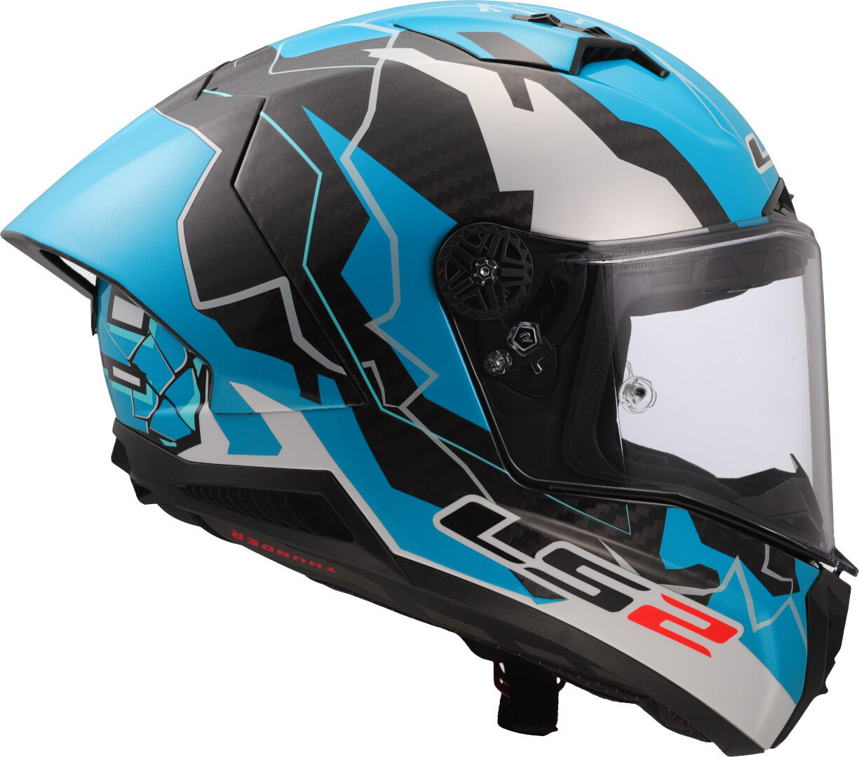 LS2 FF805 Thunder GP Huertas Replica Carbon Casco L (59/60) Figura 6