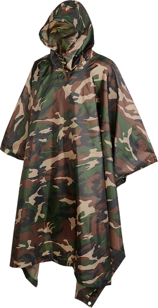 Brandit Ripstop Poncho Skogsområde Figur 1