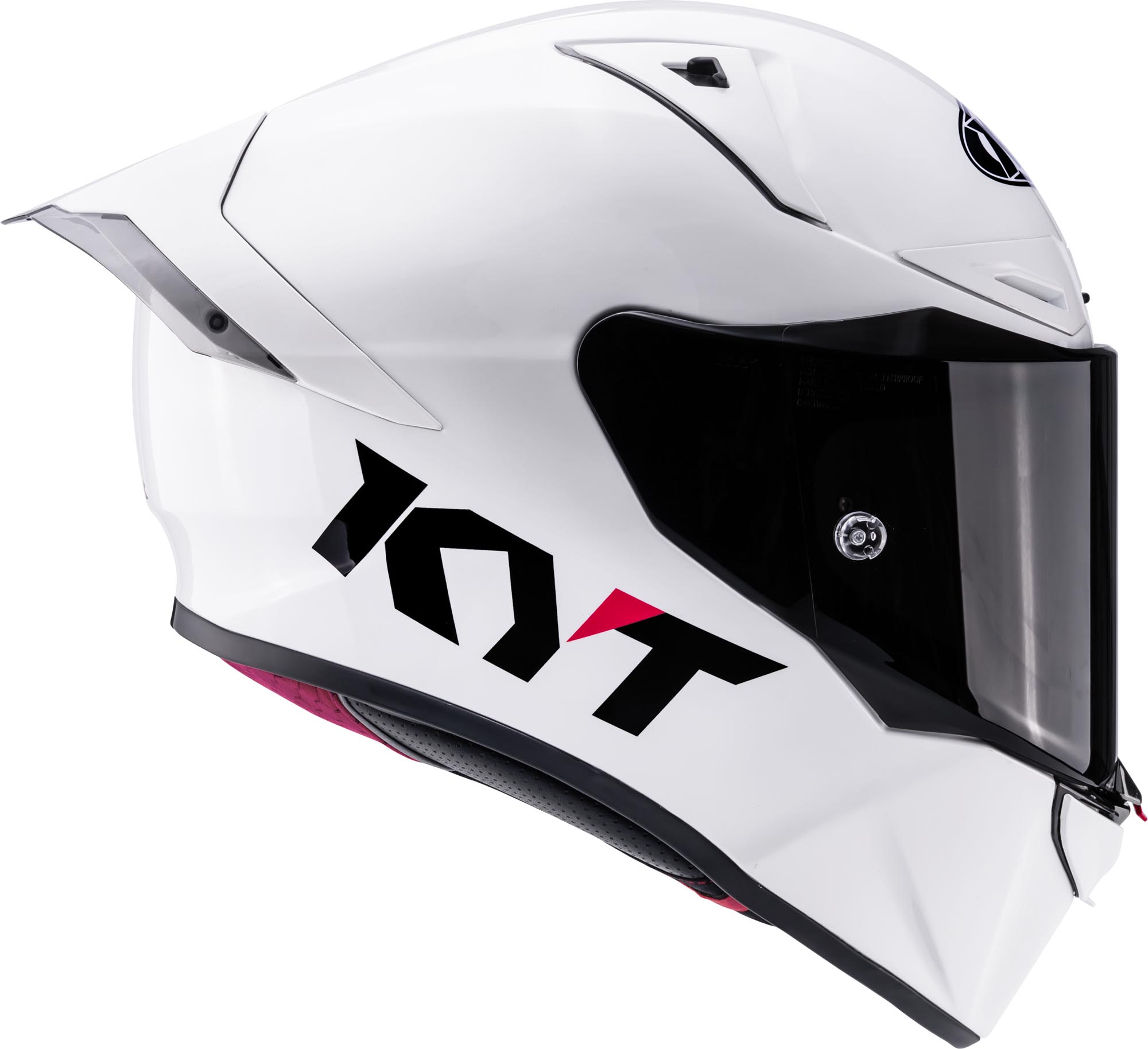 KYT R1R Plain Hjelm hvit XL (61/62) Figur 6