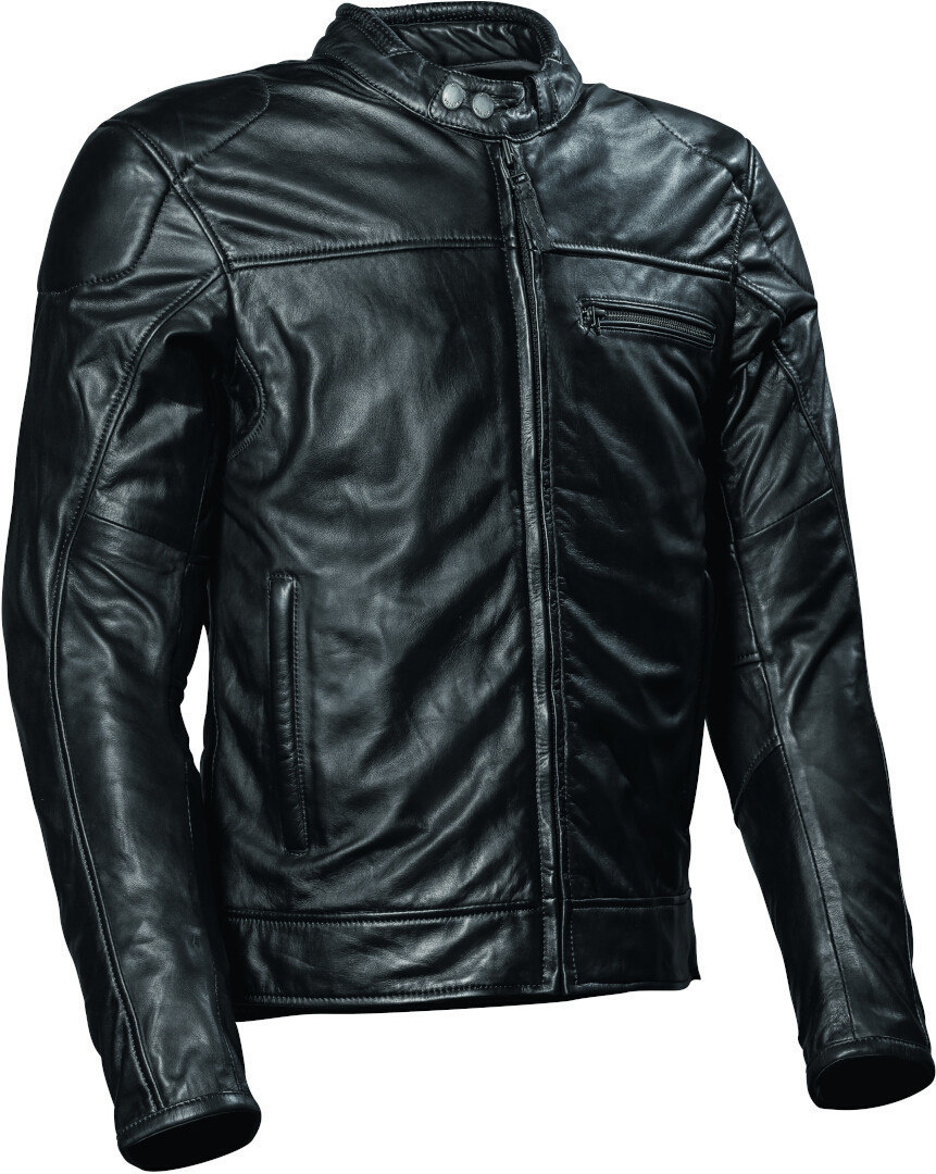 DIFI Boston Black EDT Motorrad Lederjacke 50 Abbildung 1