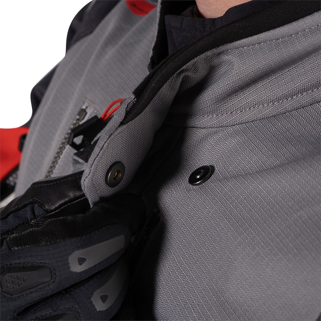 Leatt ADV Multitour 5.5 waterproof Motorcycle Textile Jacket grey/red L Figure 13