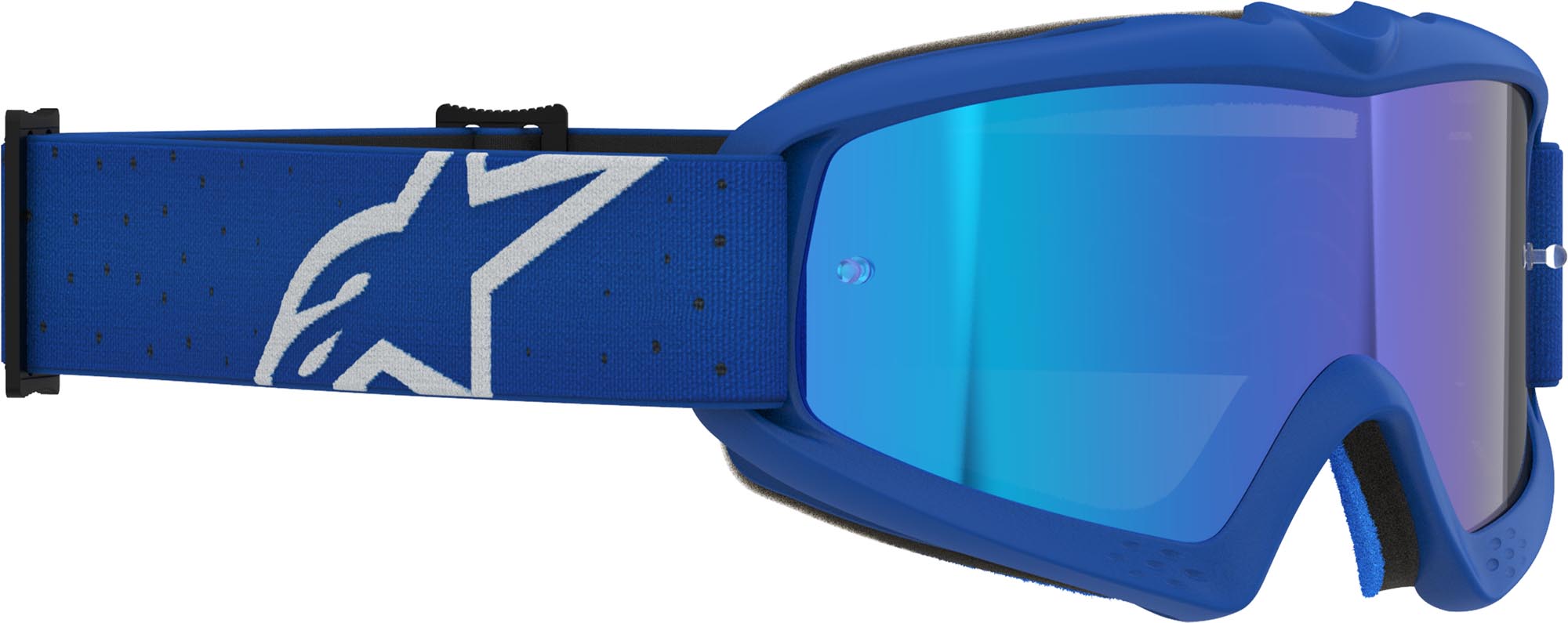 Alpinestars Vision Vesta Mirror Ungdoms motocrossbriller blå/hvid Figur 3