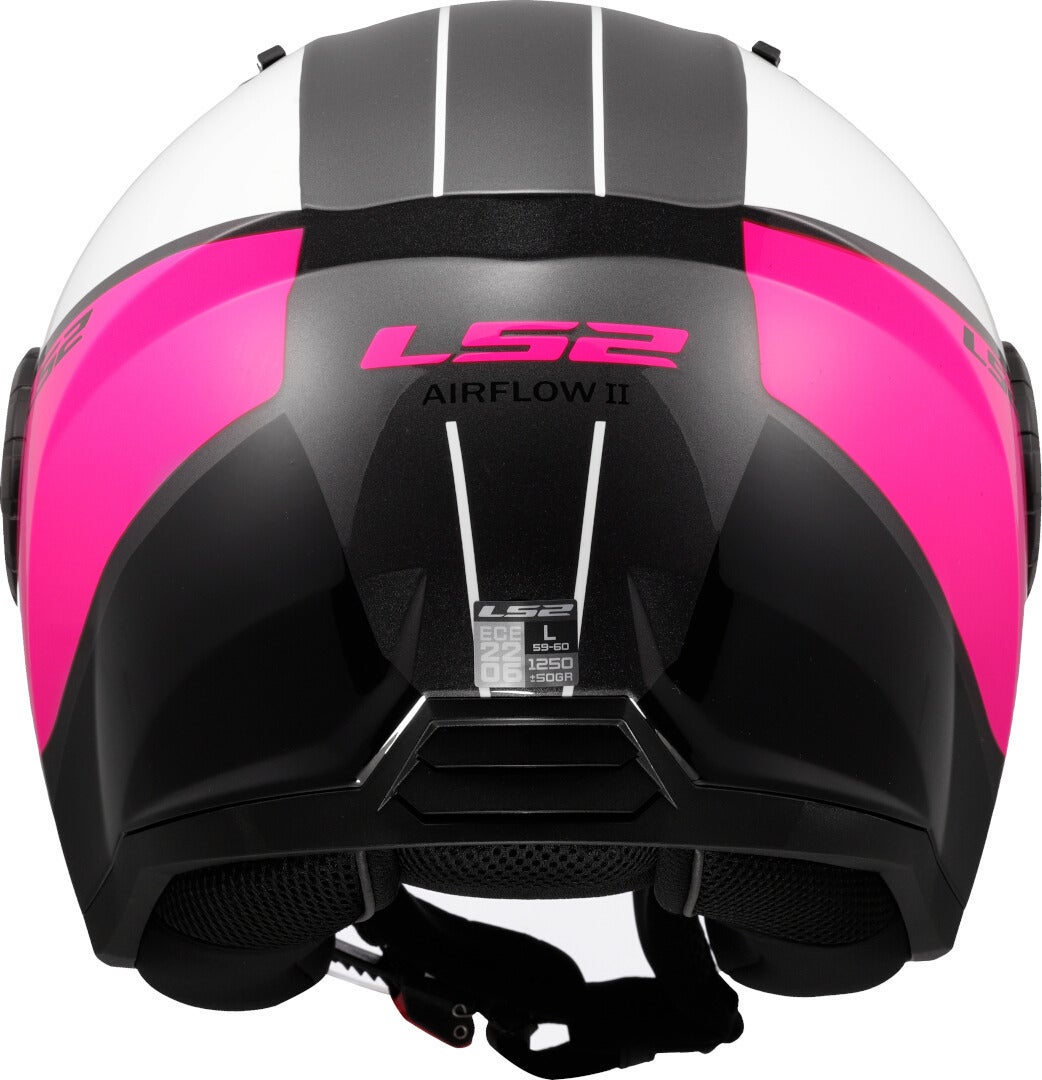 LS2 OF616 Airflow II Cover Cască cu reacție Alb/roz M (57/58) Figura 4