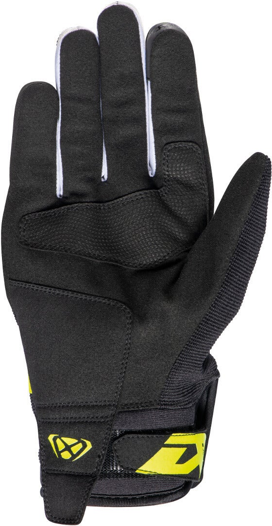 Ixon MS Fever Motorcykelhandsker sort/hvid/neongul M Figur 2