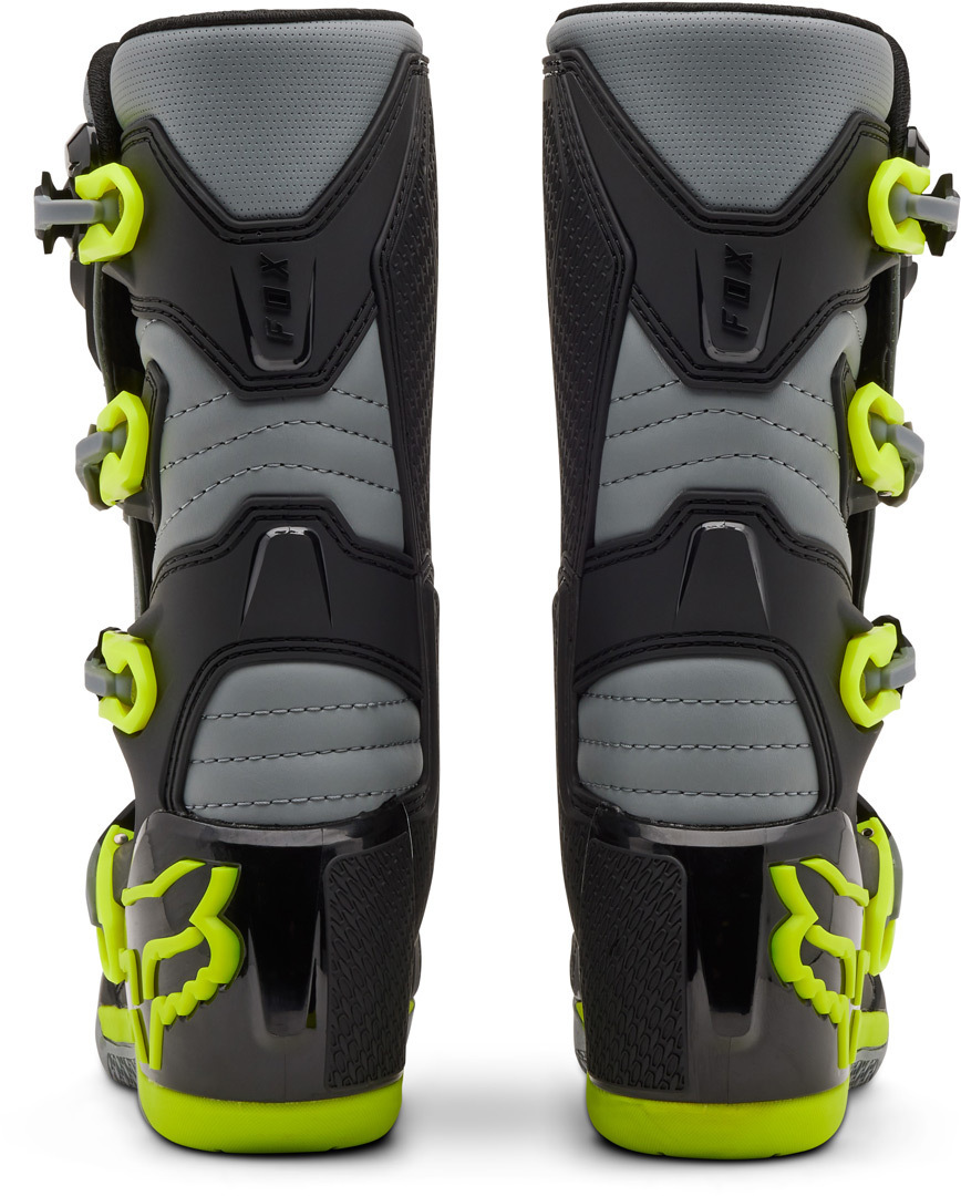 FOX Comp 2023 Jugend Motocross Stiefel grau/gelb 4 Abbildung 4