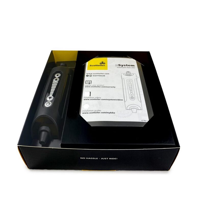 SCOTTOILER xSystem 2.0 Chain Oiler + Lubrifiant verde biodegradabil Figura 5