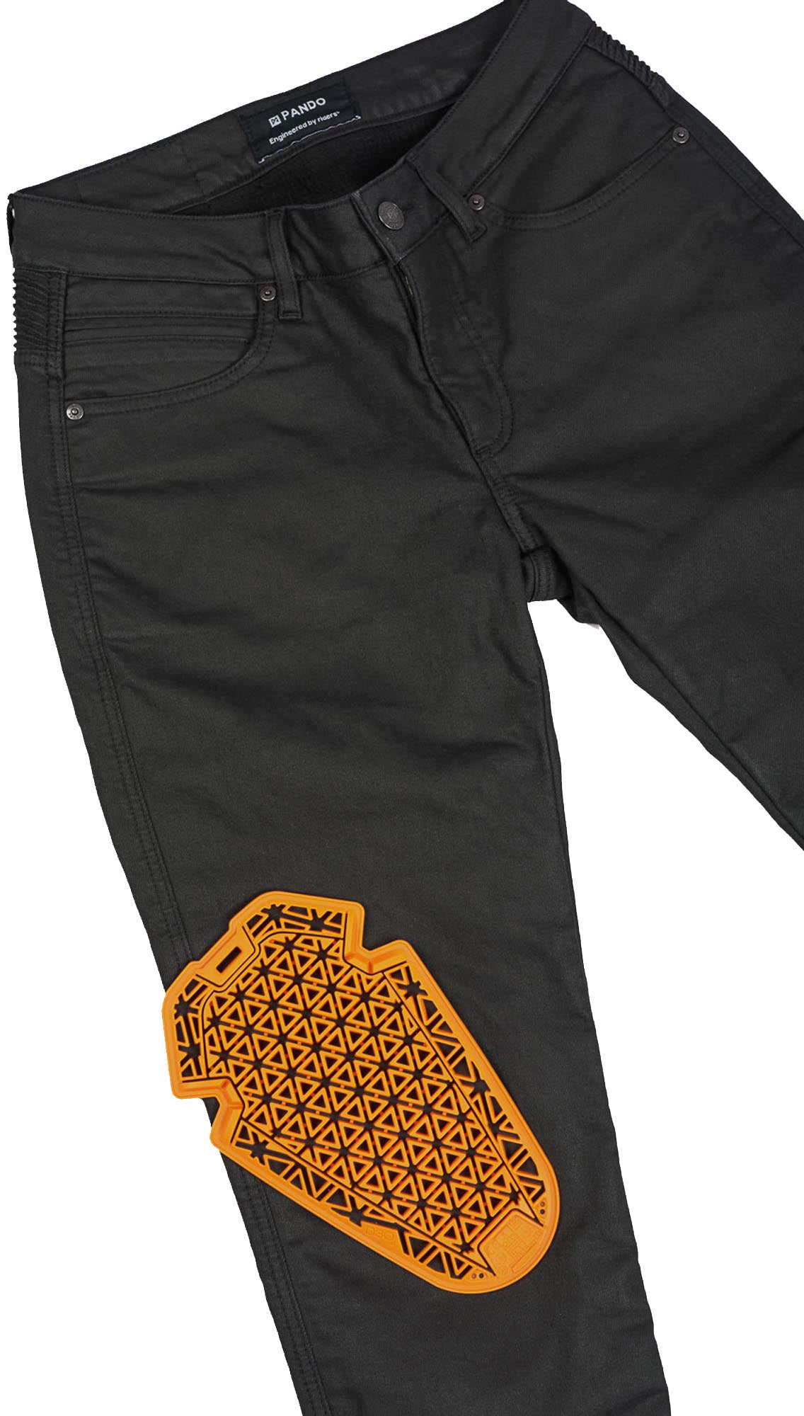 Pando Moto Lorica Black Dames Motorjeans 34/32 Figuur 12